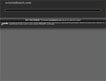 Tablet Screenshot of orientalbeach.com